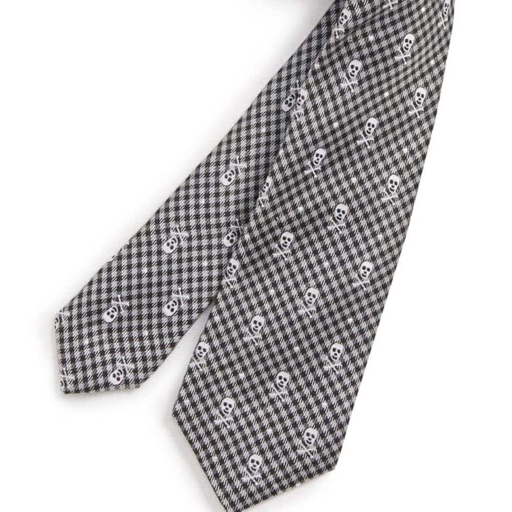 Nordstrom Skull Silk Tie (big boys)